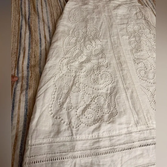 Magaschoni elegant White Lace Dress IDENTICAL TO ALC - Picture 9 of 15